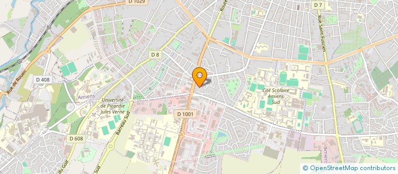 localisation de l'entreprise SCI DU LABORATOIRE NOTRE DAME à AMIENS