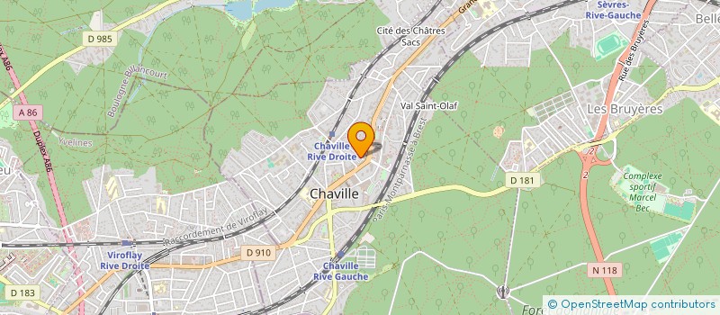 localisation de l'entreprise SCI DU LABOURD à CHAVILLE