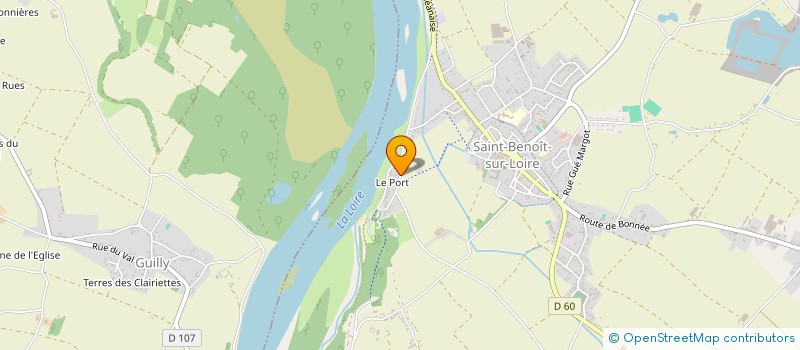 localisation de l'entreprise SCI DU LABRADOR à SAINT-BENOIT-SUR-LOIRE