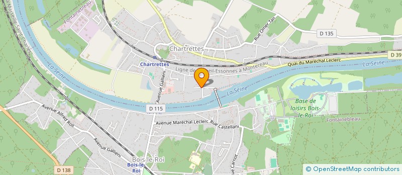 localisation de l'entreprise SCI DU LABRADOR  CHARTRETTES