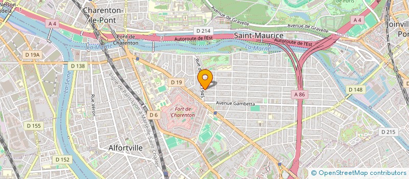 localisation de l'entreprise SCI DU LAC à MAISONS-ALFORT