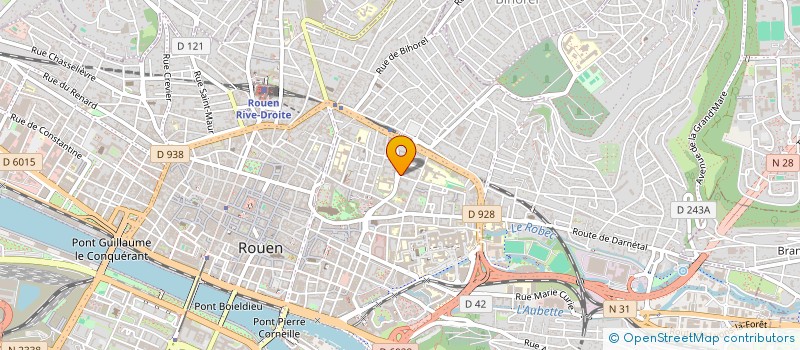 localisation de l'entreprise SCI DU LAC  ROUEN