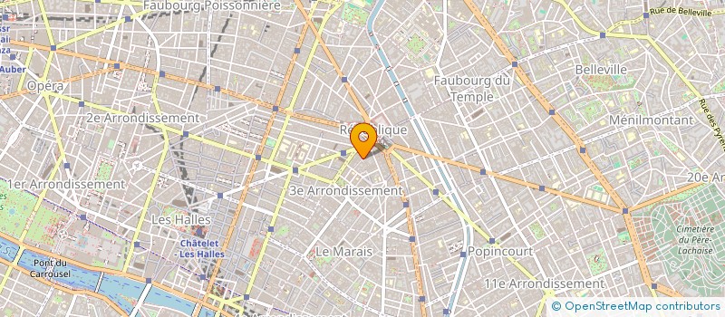 localisation de l'entreprise SCI DU LAC  PARIS