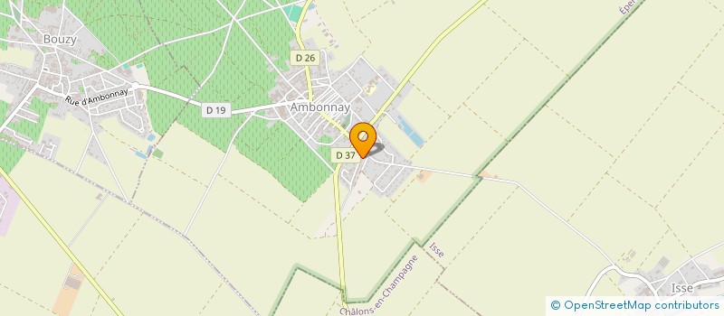 localisation de l'entreprise SCI DU LAC  JUVIGNY