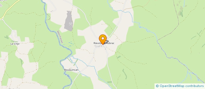 localisation de l'entreprise SCI DU LAC à MARCHASTEL