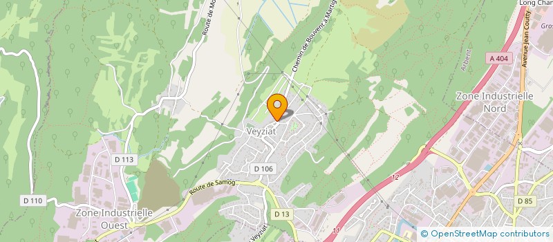 localisation de l'entreprise SCI DU LAC à OYONNAX