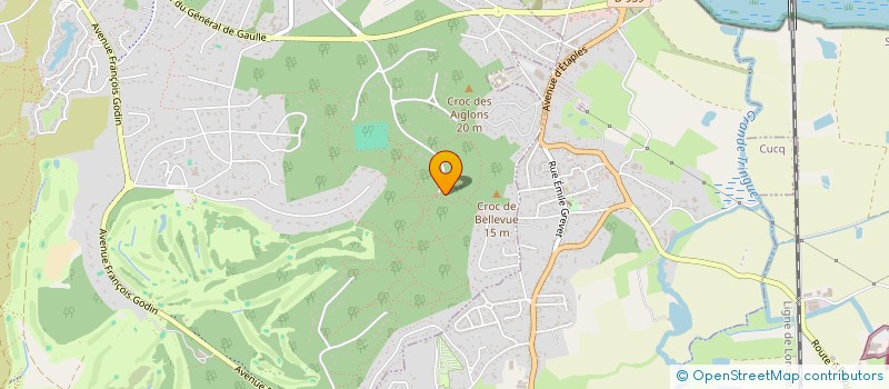 localisation de l'entreprise SCI DU LAC à LE TOUQUET-PARIS-PLAGE