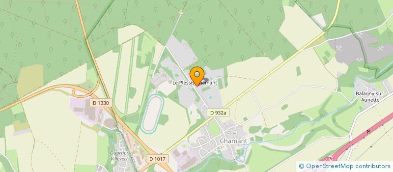 localisation de l'entreprise SCI DU LAC  CHAMANT