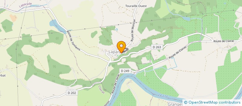 localisation de l'entreprise SCI DU LAC  CASTELMORON-SUR-LOT