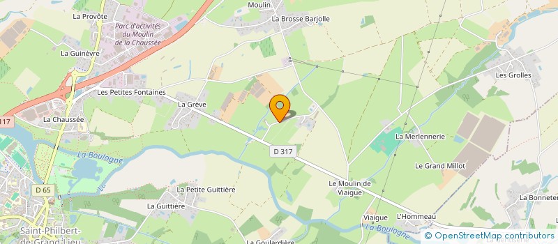 localisation de l'entreprise SCI DU LAC  SAINT-PHILBERT-DE-GRAND-LIEU