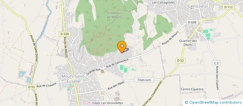 localisation de l'entreprise SCI DU LAC  ROMANS-SUR-ISERE