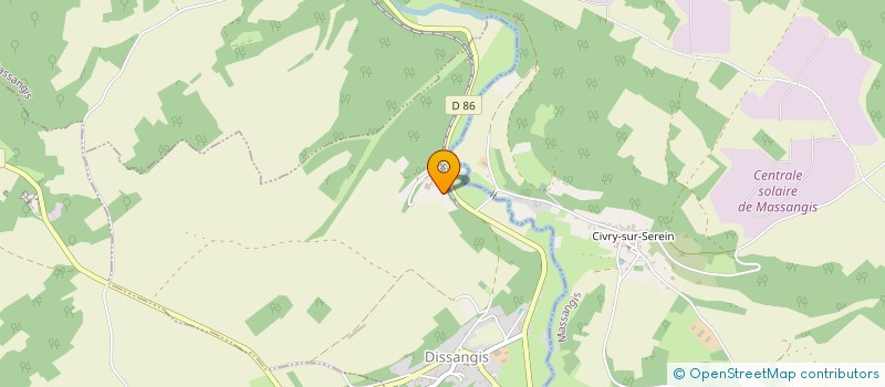 localisation de l'entreprise SCI DU LAC DE LA FONT  DISSANGIS