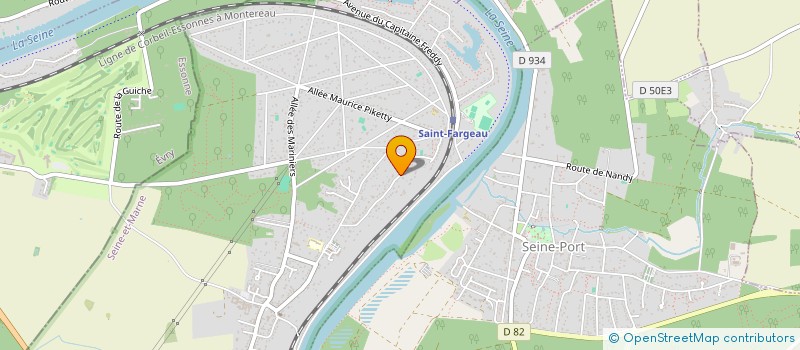 localisation de l'entreprise SCI DU LAC DE LA GUICHE à SAINT-FARGEAU-PONTHIERRY
