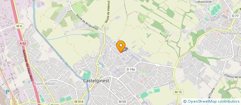 localisation de l'entreprise SCI DU LAC DE SESQUIERES  FONBEAUZARD