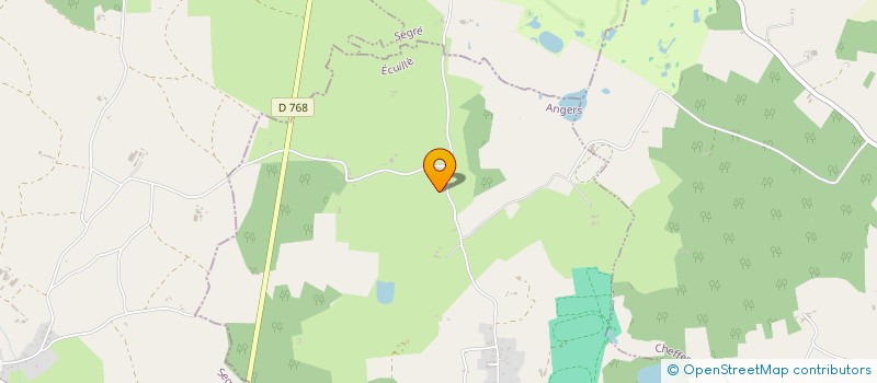 localisation de l'entreprise SCI DU LAC ROSE  ECUILLE