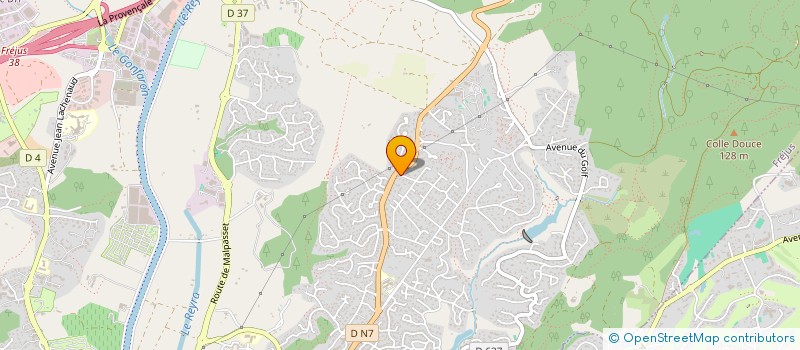 localisation de l'entreprise SCI DU LAD à FREJUS