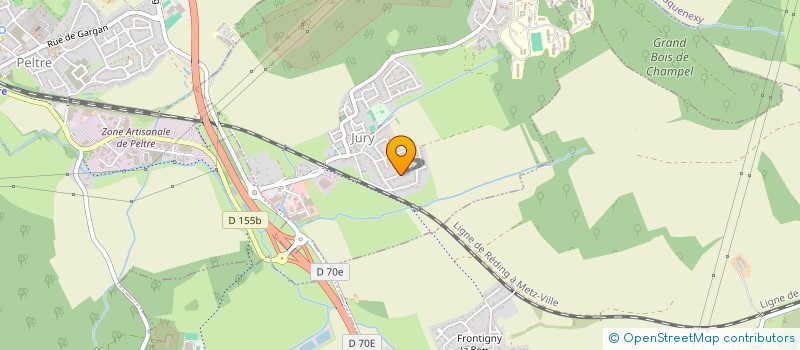 localisation de l'entreprise SCI DU LAGON  MECLEUVES