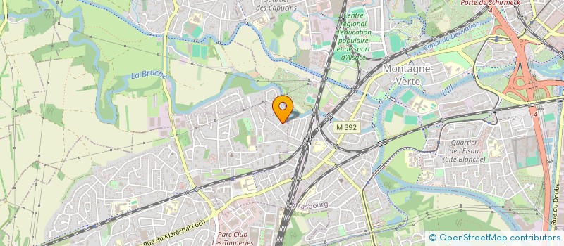 localisation de l'entreprise SCI DU LAK  LINGOLSHEIM