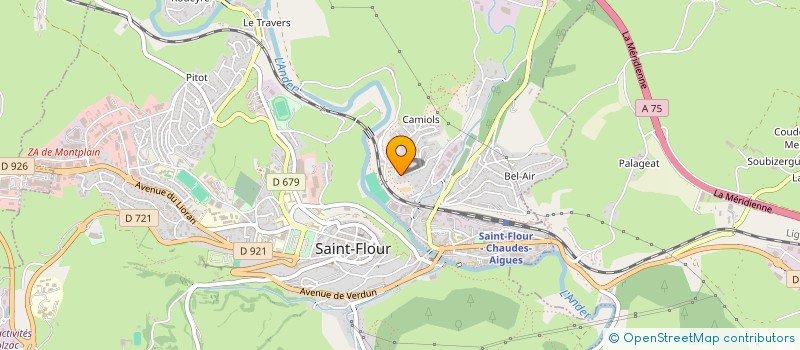 localisation de l'entreprise SCI DU LAMPARO à SAINT-FLOUR