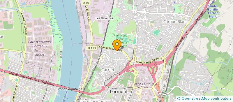 localisation de l'entreprise SCI DU LANCOU  SAINT-VINCENT-DE-PAUL