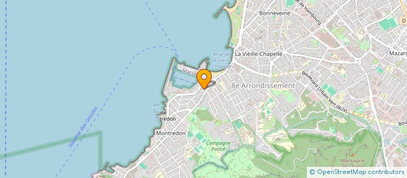 localisation de l'entreprise SCI DU LANDER à MARSEILLE