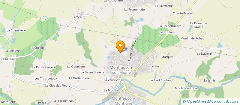 localisation de l'entreprise SCI DU LANDREAU à SEVREMOINE