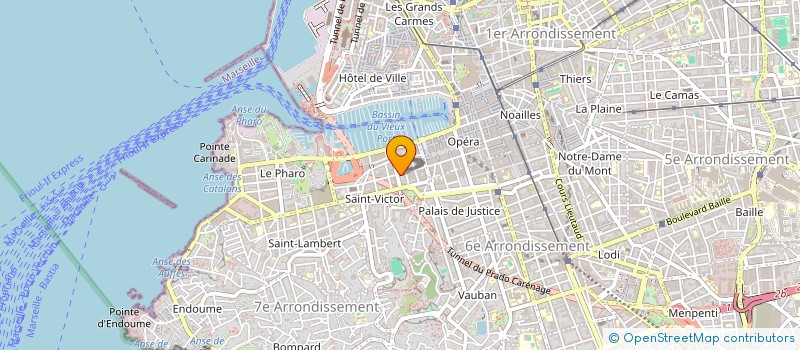 localisation de l'entreprise SCI DU LANDY SAINT DENIS à MARSEILLE