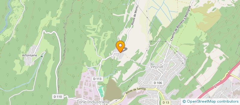 localisation de l'entreprise SCI DU LANGE à OYONNAX