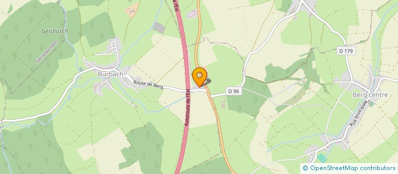 localisation de l'entreprise SCI DU LANGFELD  SARREWERDEN