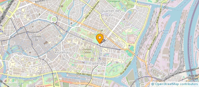 localisation de l'entreprise SCI DU LANGUEDOC à STRASBOURG