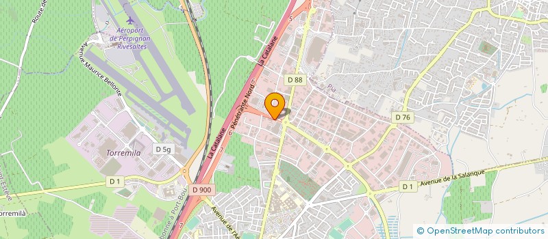 localisation de l'entreprise SCI DU LANGUEDOC à PERPIGNAN