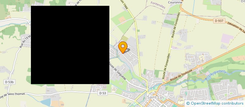 localisation de l'entreprise SCI DU LANGUEDOC  SAINT-LYS