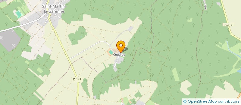 localisation de l'entreprise SCI DU LARGE  SAINT-MARTIN-LA-GARENNE