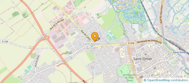 localisation de l'entreprise SCI DU LASCOLY  SALPERWICK