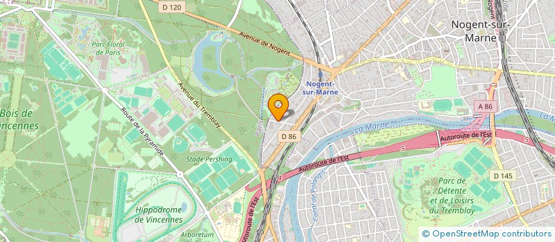 localisation de l'entreprise SCI DU LATTAY à NOGENT-SUR-MARNE