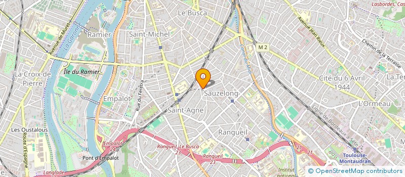 localisation de l'entreprise SCI DU LAURAGAIS à TOULOUSE