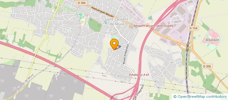 localisation de l'entreprise SCI DU LAVANDOU  SAINT-LAURENT-DE-MURE