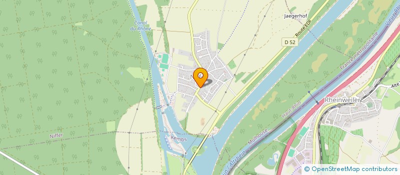 localisation de l'entreprise SCI DU LAVOIR  NIFFER