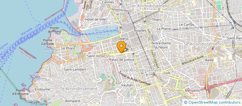 localisation de l'entreprise SCI DU LAVOIR  MARSEILLE