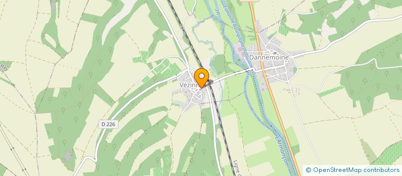 localisation de l'entreprise SCI DU LAVOIR  VEZINNES