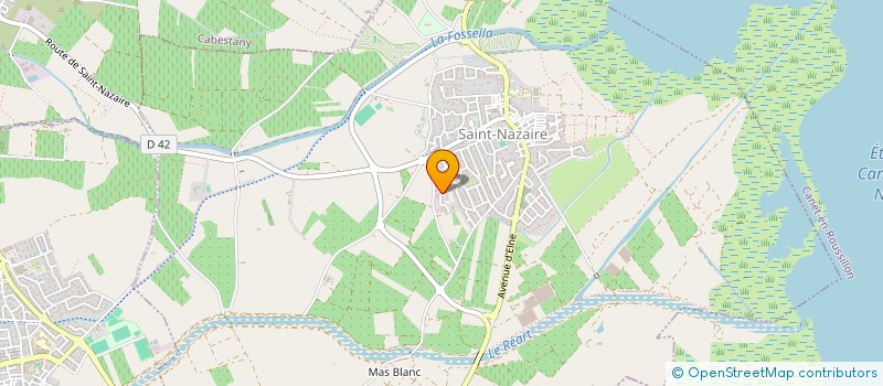 localisation de l'entreprise SCI DU LAVOIR  SAINT-NAZAIRE