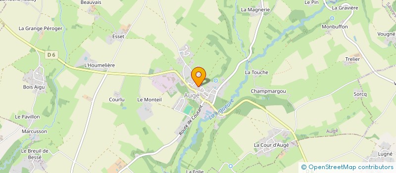 localisation de l'entreprise SCI DU LAVOIR  AUGE