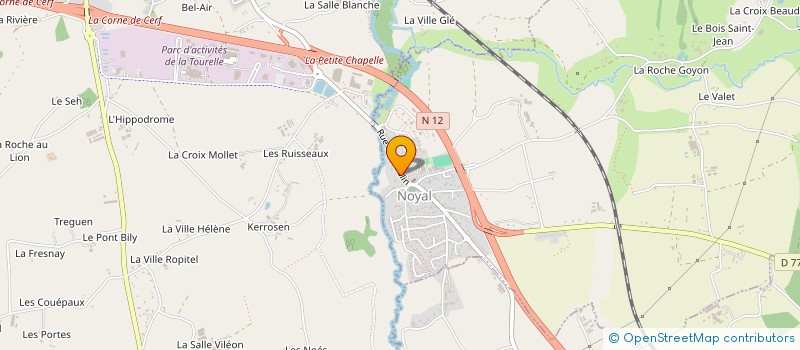 localisation de l'entreprise SCI DU LAVOIR  NOYAL