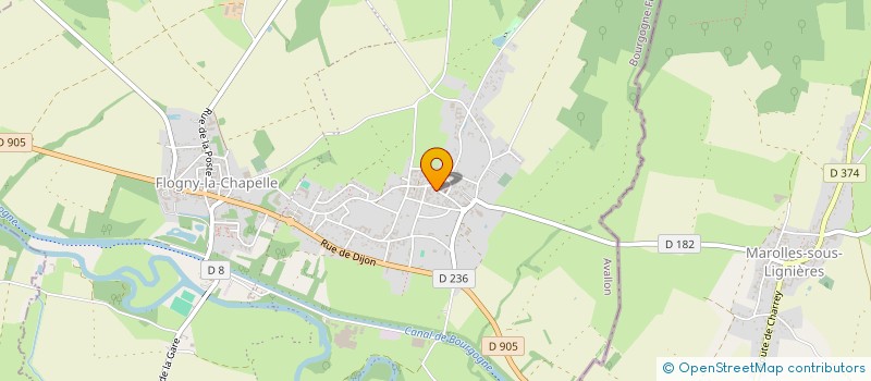 localisation de l'entreprise SCI DU LAVOIR  VILLIERS-VINEUX