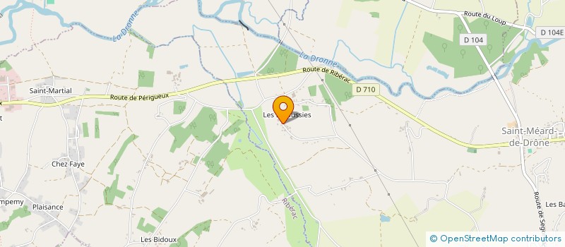 localisation de l'entreprise SCI DU LAVOIR  SAINT-MEARD-DE-DRONE