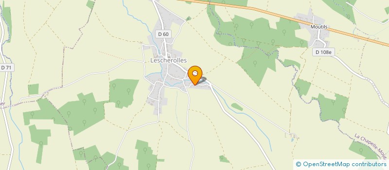 localisation de l'entreprise SCI DU LAVOIR  LESCHEROLLES