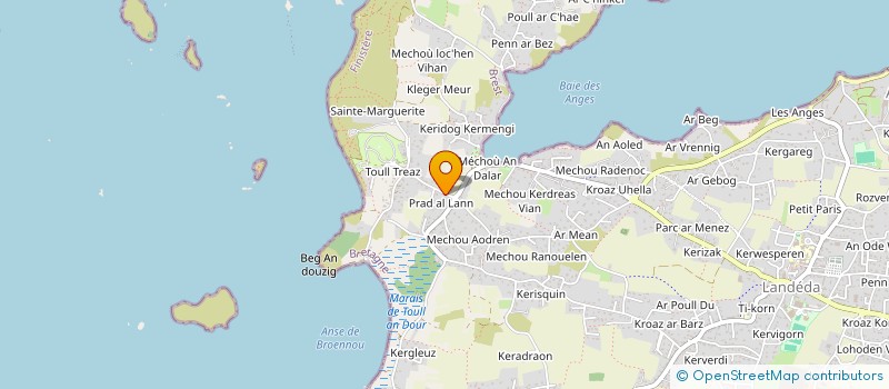 localisation de l'entreprise SCI DU LAVOIR  LANDEDA