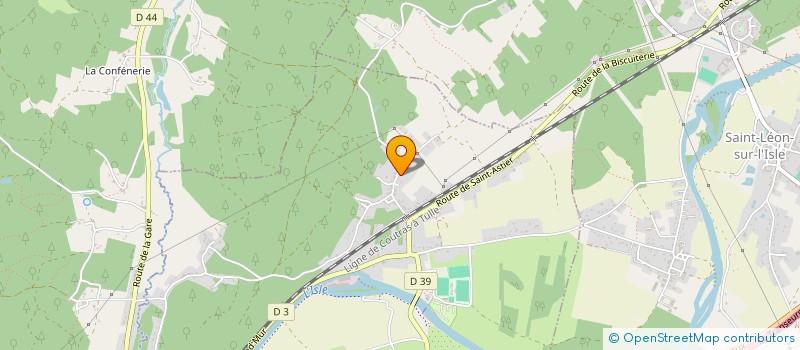 localisation de l'entreprise SCI DU LAVOIR  NEUVIC