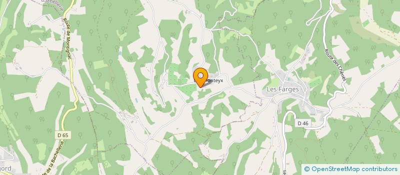 localisation de l'entreprise SCI DU LAVOIR  LA BACHELLERIE