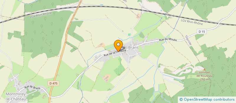 localisation de l'entreprise SCI DU LAVOIR - AD  BRANS